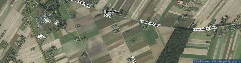 Zdjęcie satelitarne Łuszczów Drugi ul.